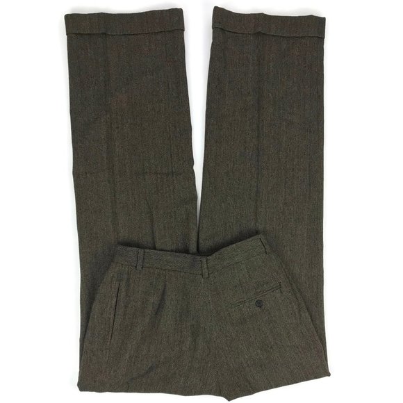 Ralph Lauren Wool Tweed Dress Career Pants Size 8 - Picture 3 of 15